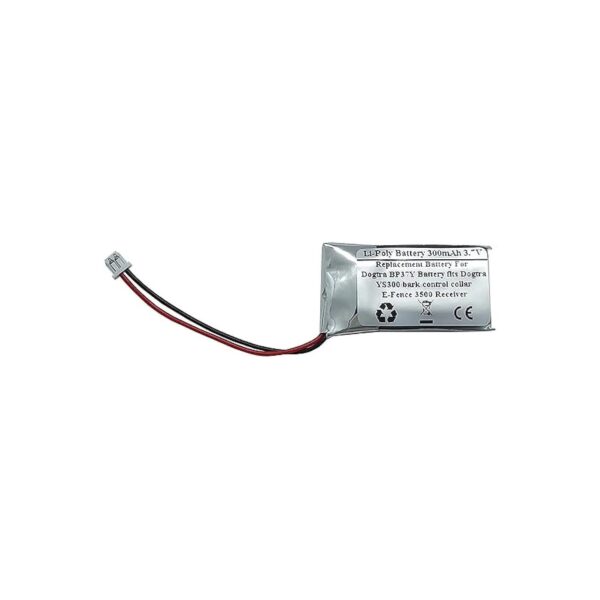 Reliable 7V Li-Polymer Battery for Dogtr a YS300 Bark Control Collars and Receivers