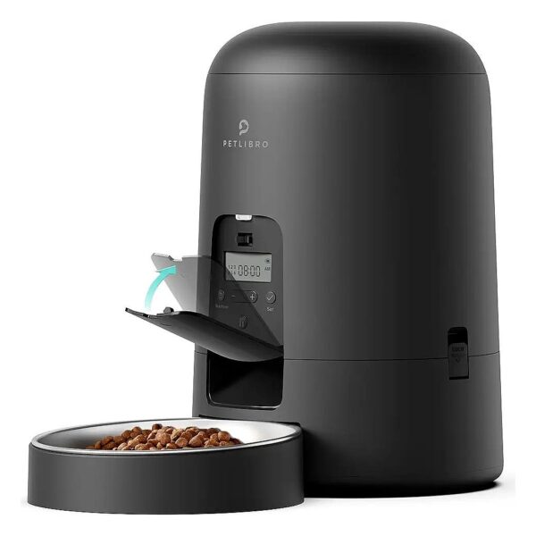 Reliable Battery-Operated Automatic Pet Feeder with Timed Feedings