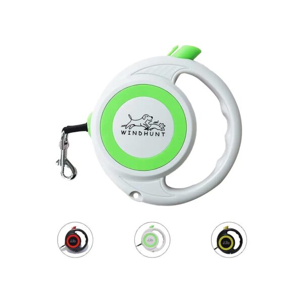 Reliable Retractable Dog Leash for Medium Large Dogs with Easy Pause Lock Feature