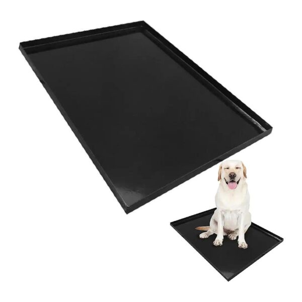 Replacement Black Metal Tray for 36 Inch Long Dog Cage Enclosure