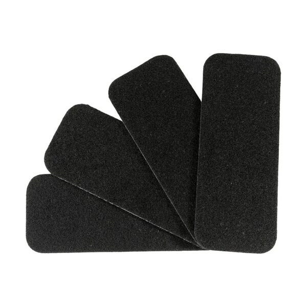 Replacement Fabric Covers for Folding Pet Steps in Black Color Scheme