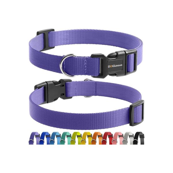 Replacement Training Collar for Dogs Violet Nylon Strap 3/4 Inch