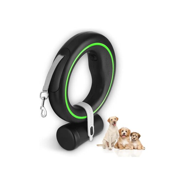 Retractable and Hands-Free Dog Leash for Medium Small Dogs with Comfortable Grip