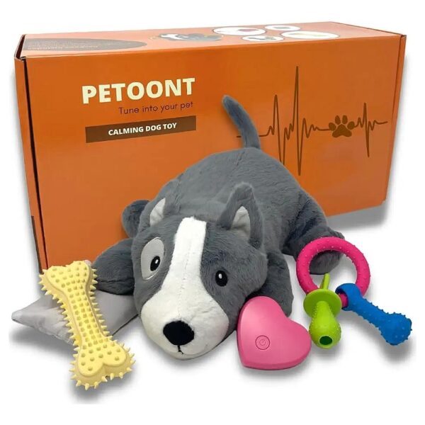 Reusable Heartbeat Puppy Toy for Dogs with Separation Anxiety