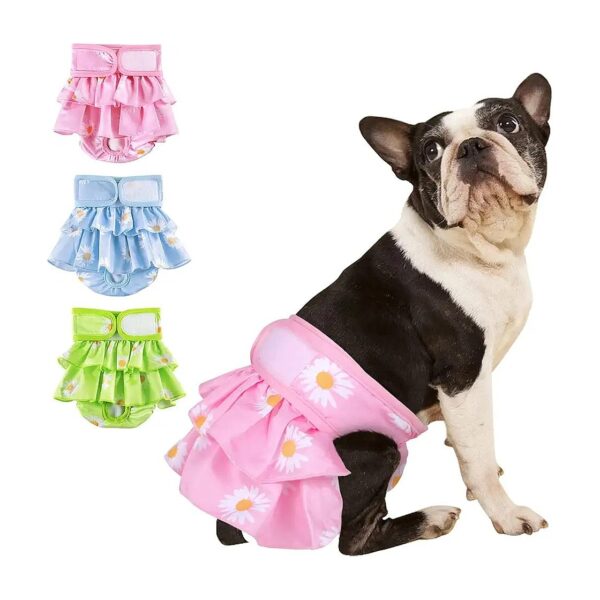 Reusable Pet Panties for Female Dogs Heat Incontinence or Excitable Urination