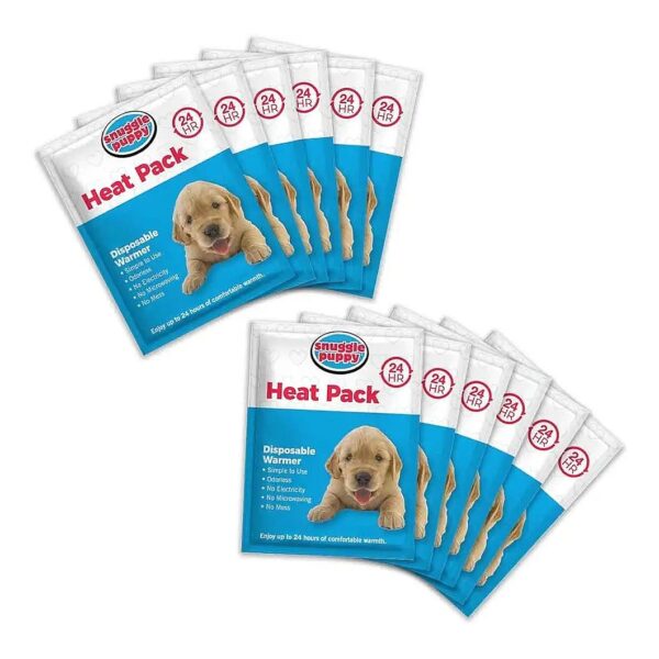 Reusable and Portable Heat Packs for Pets, Odourless and All Natural for Anxiety Relief