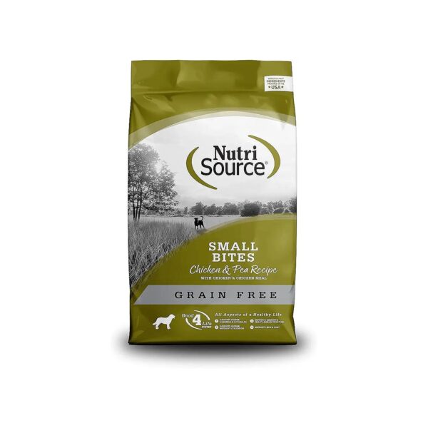 Rice-Free Dry Dog Food for Adult Dogs with Chicken and Peas