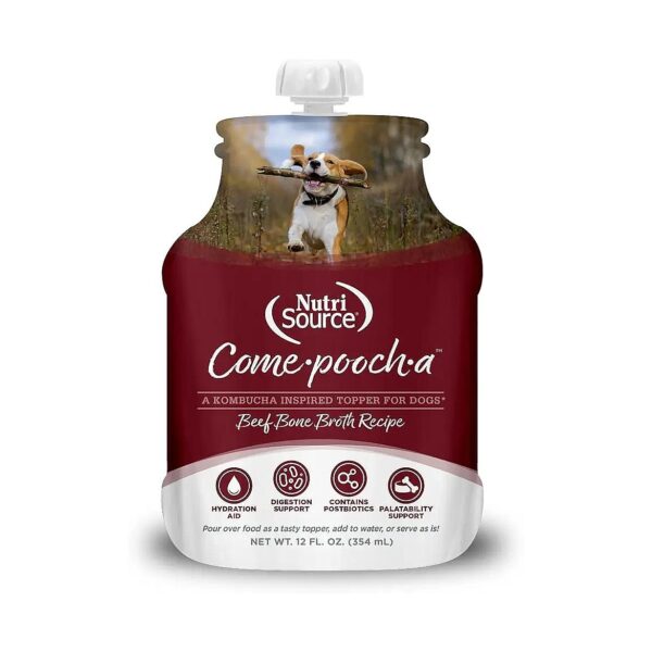 Rich in Protein and Amino Acids Beef Broth for Dogs, 12oz