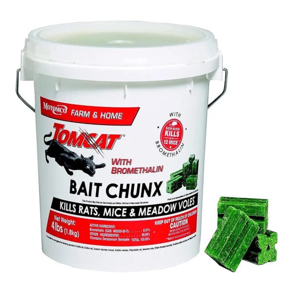 Rodent Control Bait Chunx Pellets for Effective Killing of Norway Rats and House Mice