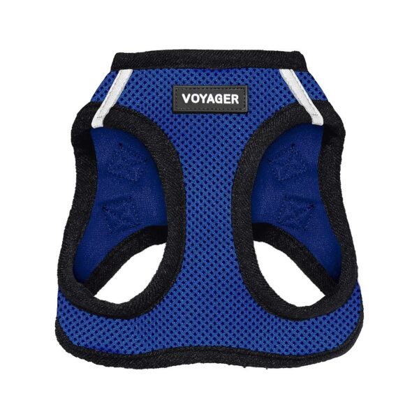 Royal Blue Mesh Step-in Air Dog Harness for Small to Medium Dogs