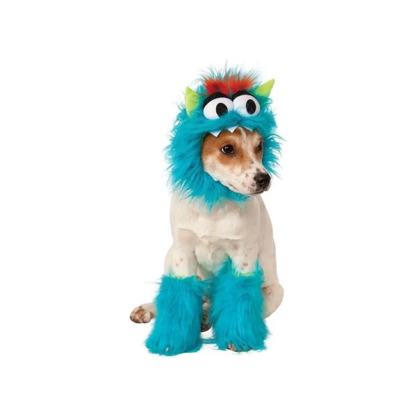 Rubie's Cute Monster Pet Costume for Dogs and Cats in Blue Large Size Adult 21-30 Pounds