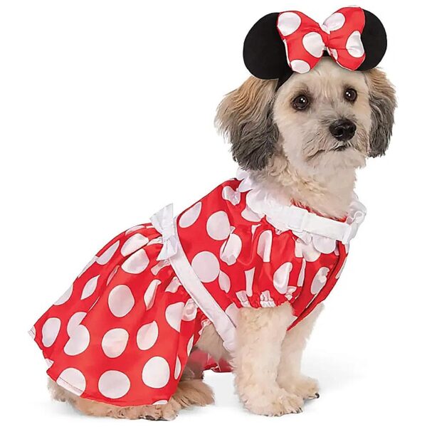 Rubie's Exclusive Small Breed Dog Minnie Mouse Costume with Harness