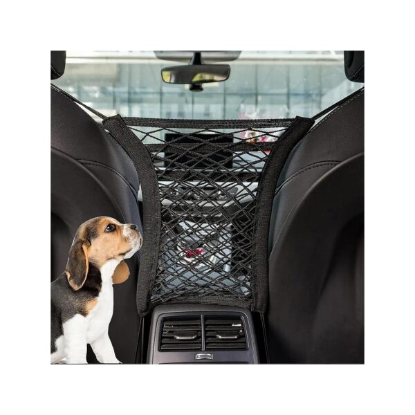 Safe Driving Car Barrier for Pets and Kids with Stretchable Four-Sided Net