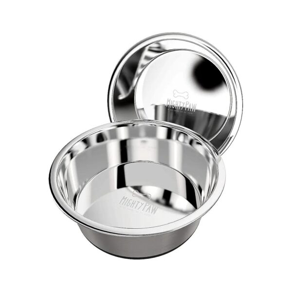 Safe Food Storage Stainless Steel Dog Bowls for Small Medium and Large Dogs