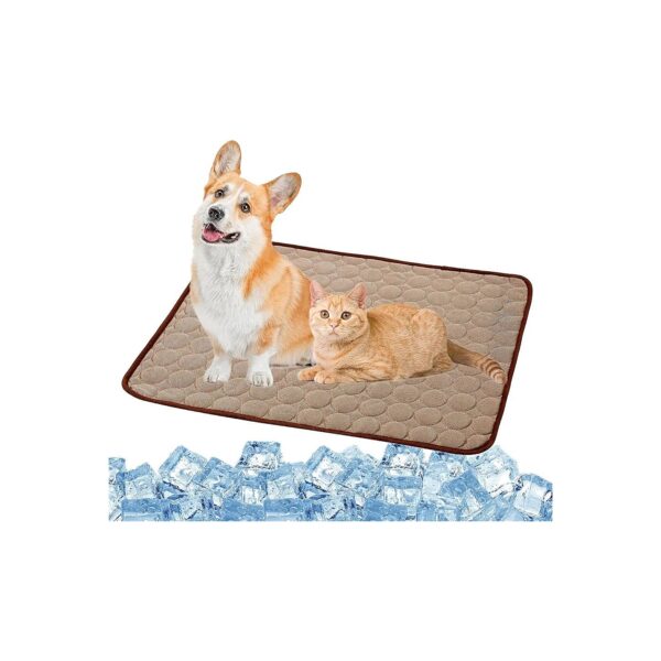 Safe Non-Irritating Cooling Mat for Dogs Cats Pet Sleeping Kennel Pad