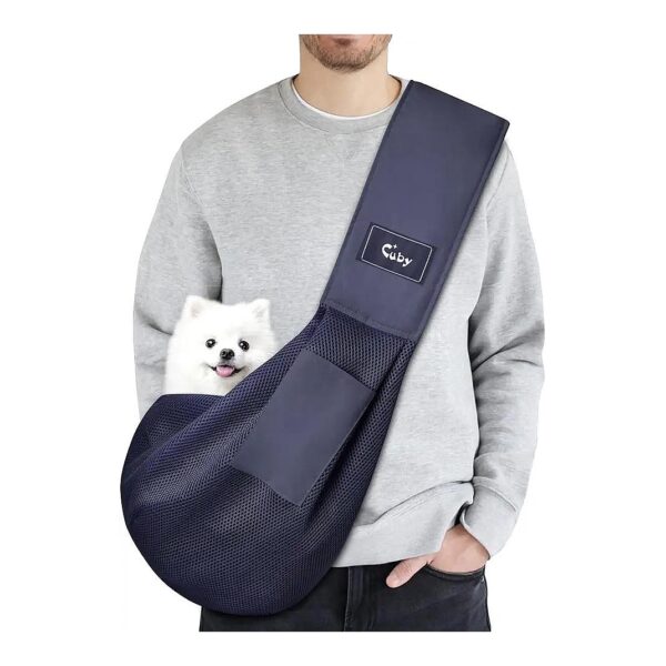 Safe and Comfortable Pet Sling Carrier for Small Dogs and Cats