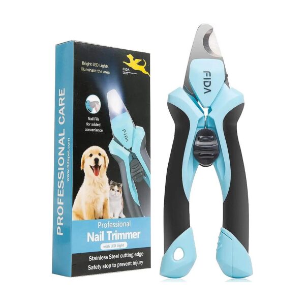 Safe and Easy Pet Nail Trimming with Dog Clippers and Nail File