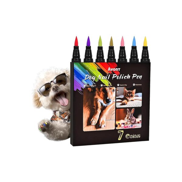 Safe and Gentle Dog Nail Polish Pen for Dogs and Pets