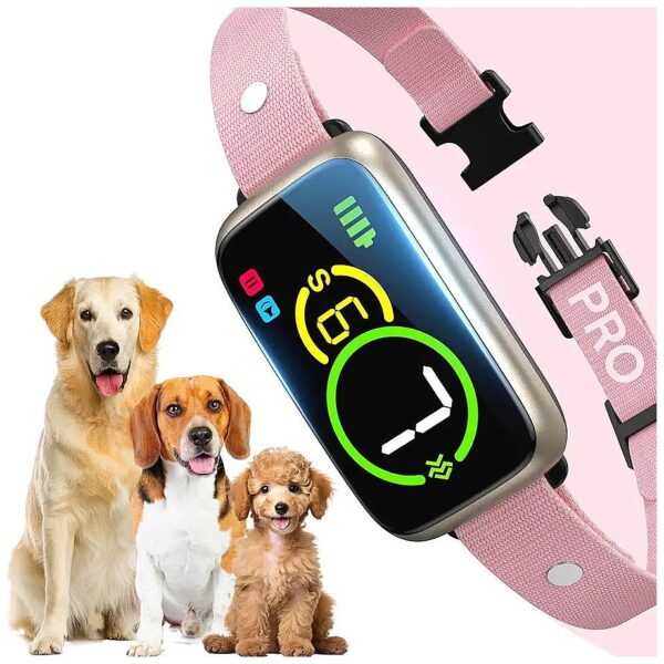 Safe and Humane Dog Bark Collar for Small to Large Dogs with 3 Efficient Modes