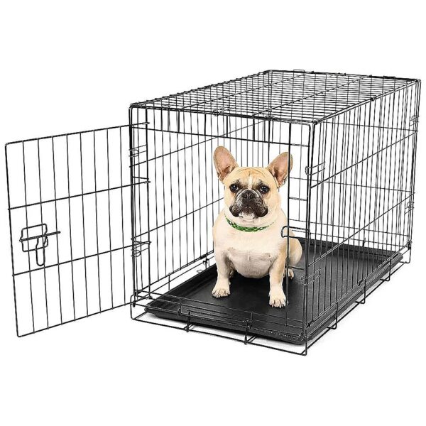 Safe and Secure Metal Crate for Small Dog Owners