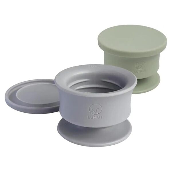 Sage Green Frozen Treat Holder for Dogs with Unique Design