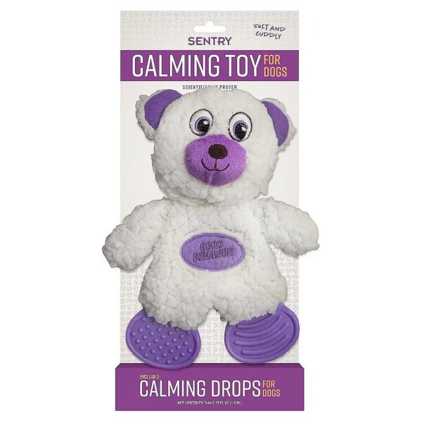 Science-Backed Calming Dog Toy with Calming Drops for Puppy and Dog Anxiety