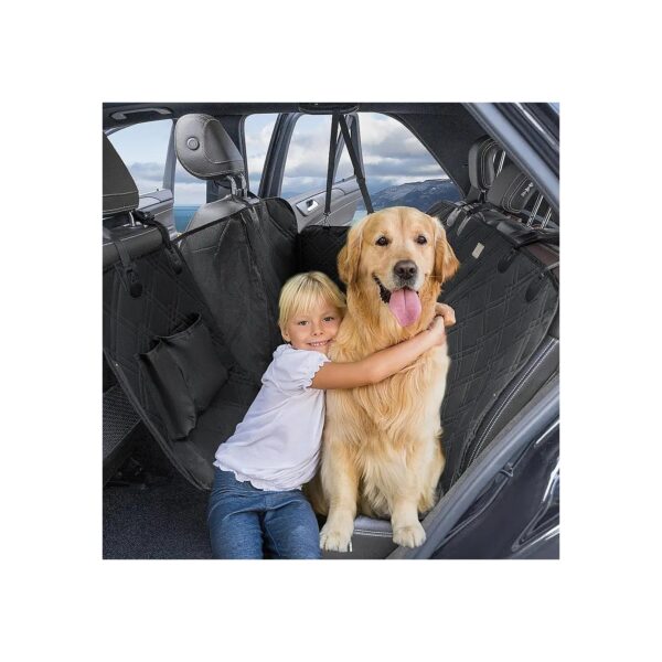 Scratchproof Dog Backseat Cover for Limousine Cars SUV Trucks