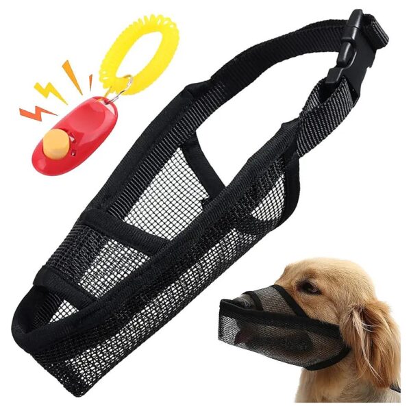 Secure and Comfortable Dog Muzzle for Small Medium Large Dogs