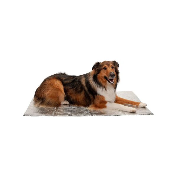 Self-Warming Thermal Mat for Dogs and Cats Reflects Body Heat for Cozy Comfort