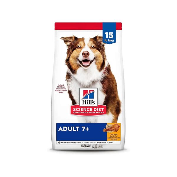 Senior Dog Food Formula with Easy to Digest Chicken Brown Rice and Barley