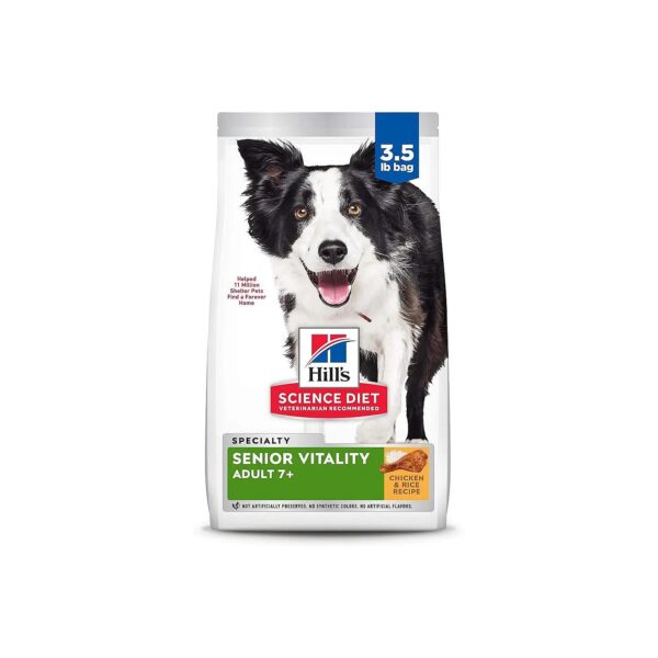 Senior Dog Food with Brain Health and Vitality Support