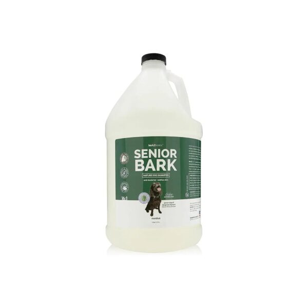 Senior Dog Shampoo with Menthol and Aloe Vera for Sore Muscles and Joints