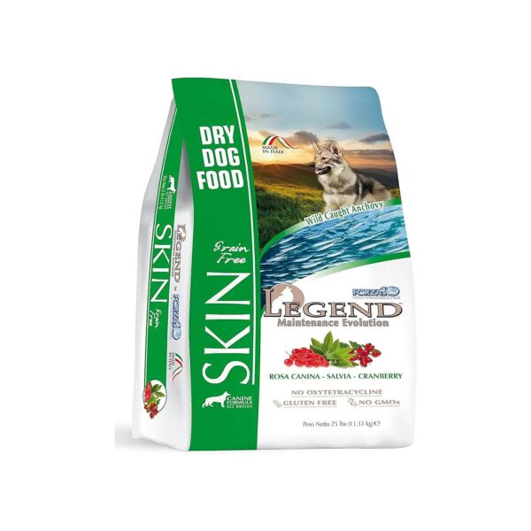 Sensitive Skin Dog Food with Vitamin E and Omega-3 for Lustrous Coat and Healthy Skin