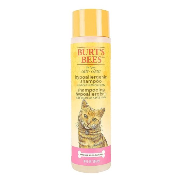 Shea Butter and Honey Cat Shampoo for Cats with Dry or Sensitive Skin