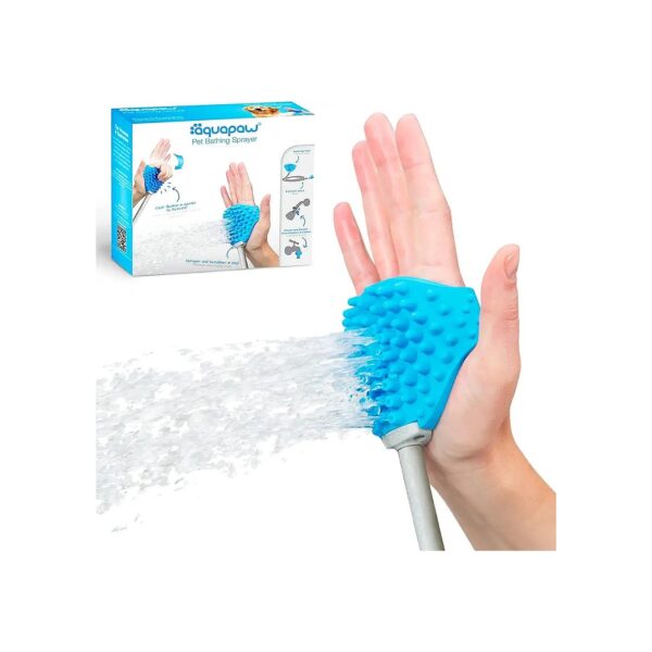 Shower and Garden Hose Compatible Pet Cleaning Tool