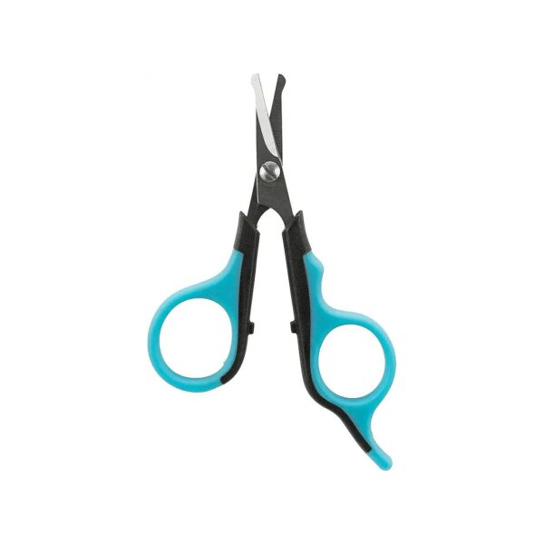 Silent and Durable Pet Grooming Scissors for Trimming Face, Ears, and Paws