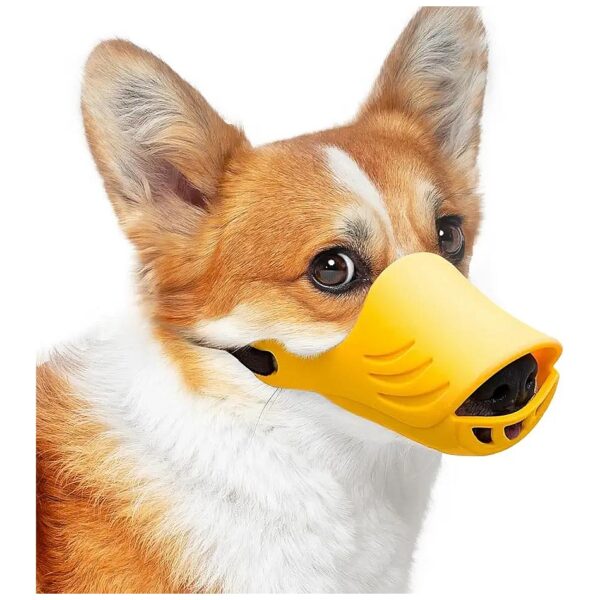 Silicone Dog Snout Cover for Preventing Biting and Barking in Small Medium Dogs