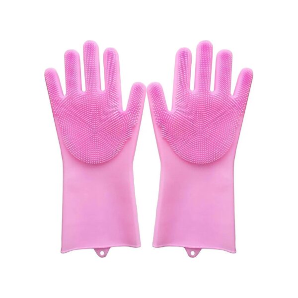 Silicone Pet Grooming Gloves For Effective Cleaning And Hair Care Of Dogs And Cats