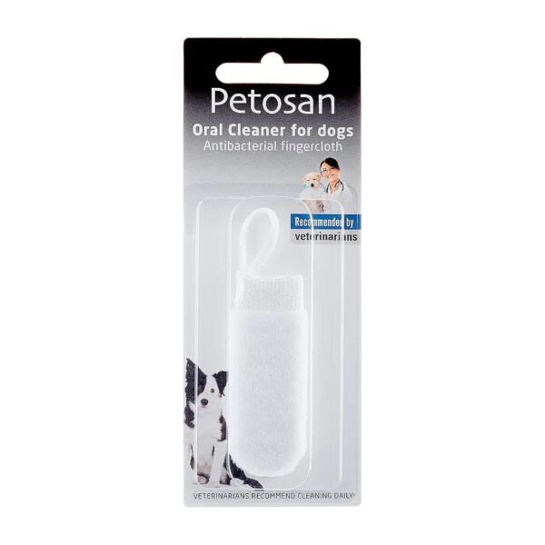 Simple Microfiber Fingerbrush for Efficient Oral Hygiene Solution for Adult Dogs