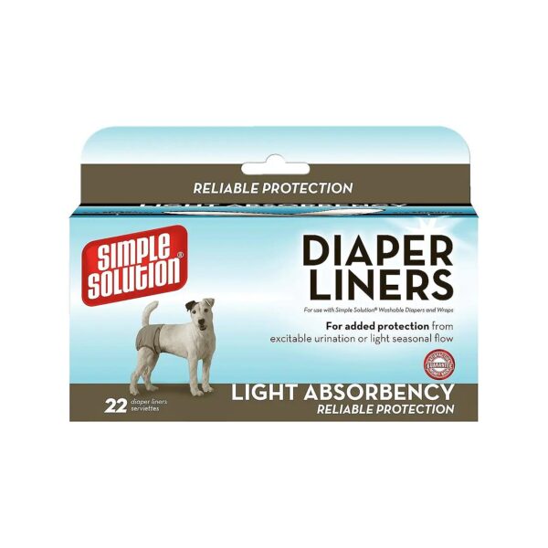 Simple Solution to Dog Diaper Problems with Absorbent Liners