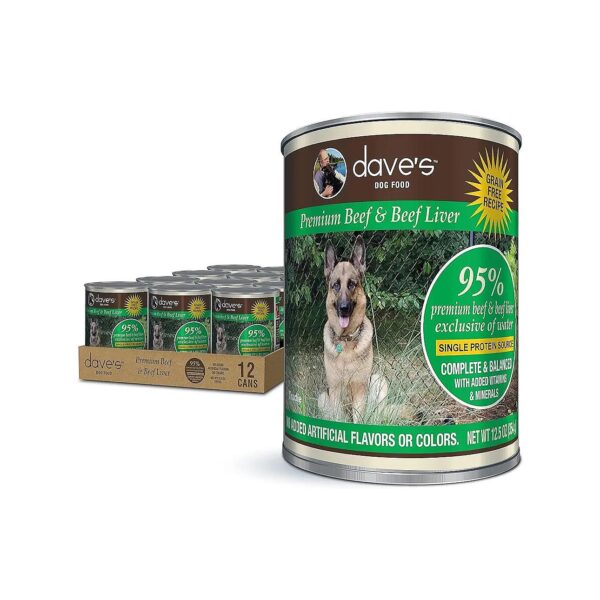 Single-Source Protein Wet Dog Food for Dogs with Allergies