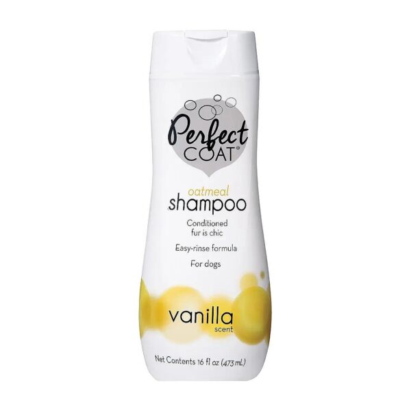 Skin Calming Oatmeal Shampoo with French Vanilla Fragrance and Liposomes