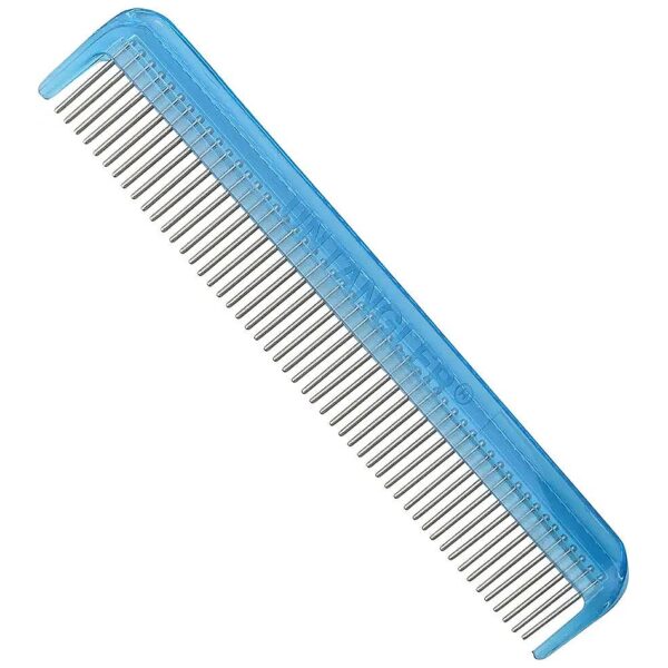 Sky Blue Rotating Tooth Pet Combs for Pain-Free Mat Removal