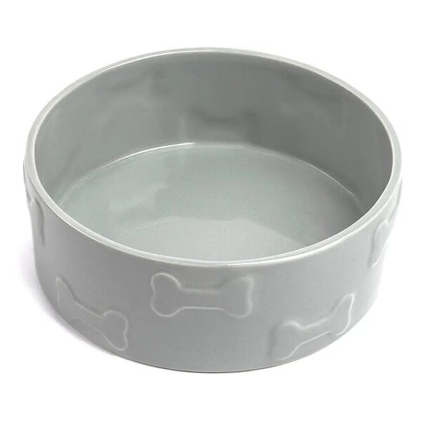 Slip-Resistant and Dishwasher-Safe Ceramic Dog Bowl for Cats and Dogs