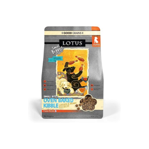 Slow Cooked Dry Puppy Food with 100% Natural Flavors and Ingredients