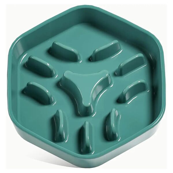 Slow Down Eating Dog Bowl, Ceramic 3 Cups Puzzle Bowls for Small Medium Large Breed Puppy