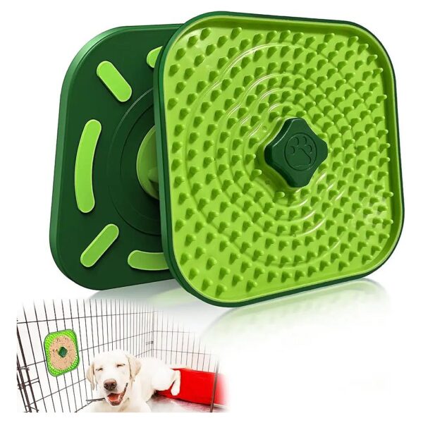 Slow Feeding Crate Training Lick Mat for Dogs, Reduces Stress and Anxiety