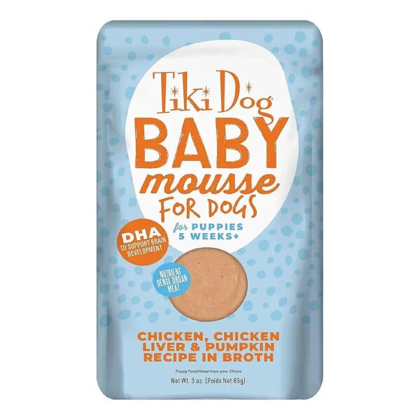 Small Breed Puppy Food Mousse with Chicken and Pumpkin