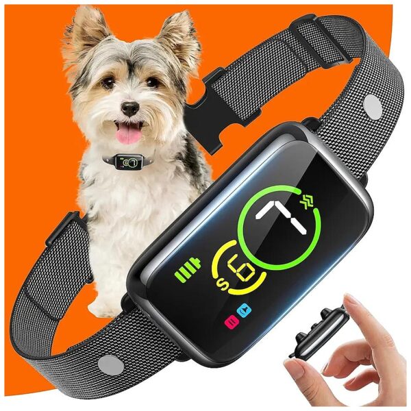 Small Dog Bark Collar with Adjustable Beep Vibration Modes 7 Sensitivity Levels