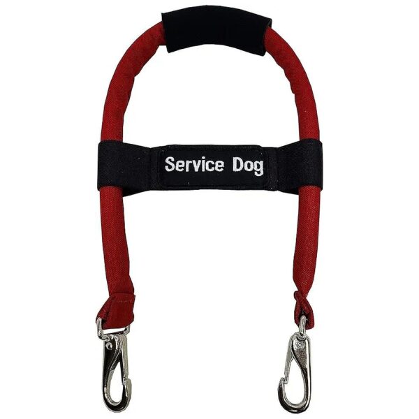 Small Dog Bridge Handle with Nylon Material and Adjustable ID Patch